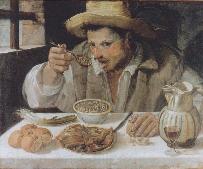 Annibale Carracci The Beaneater France oil painting art